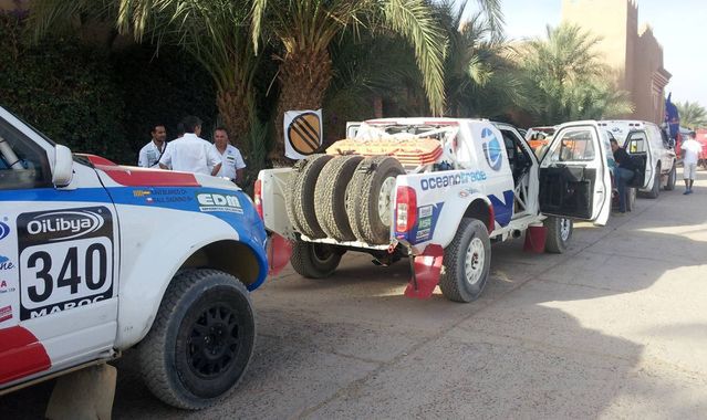 NAC Rally Team na trasie OiLibya Rally of Morocco 2012