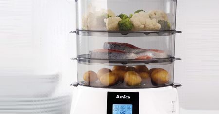 Amica PT 3011 Lunaris - parowar z aromatyzerem