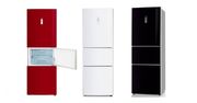 Haier AFD 626 - szklana lodówka z 3 komorami