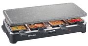 Severin Raclette Party - grill z naturalnego kamienia