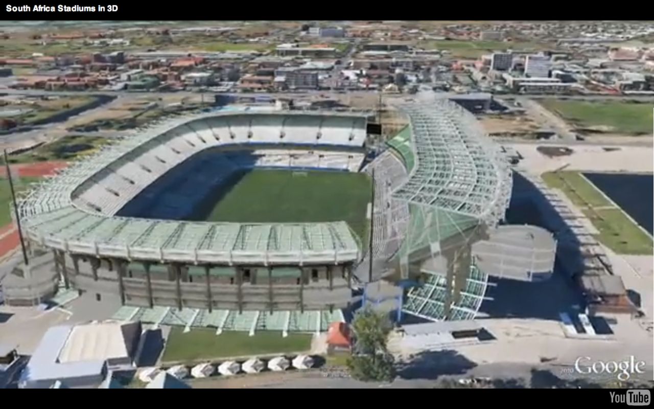 Zobacz afrykańskie stadiony w 3D z Google Earth
