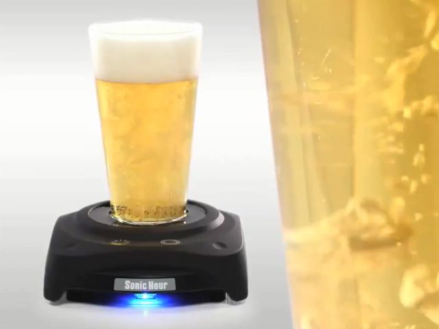 Sonic Hour - urządzenie do spieniania piwa