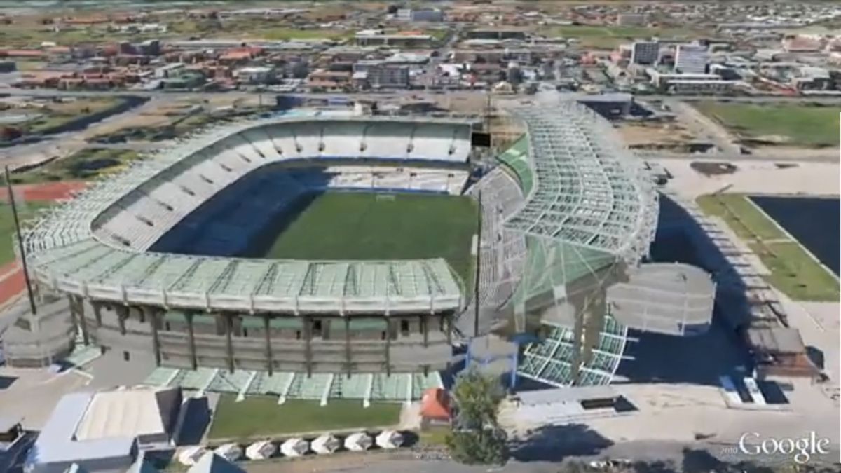 Zobacz afrykańskie stadiony w 3D z Google Earth 1