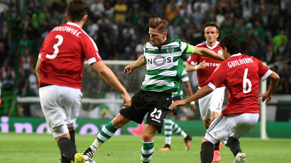 Adrien Silva w barwach Sportingu Lizbona