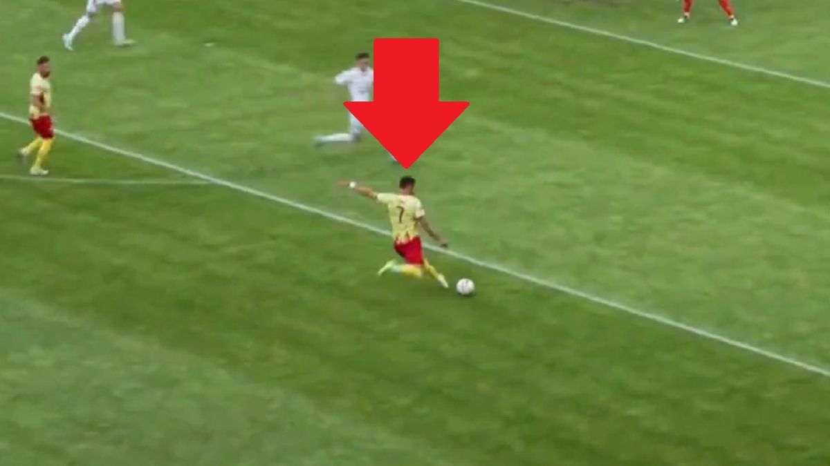 Twitter / TVP Sport / Na zdjęciu: gol Sokoła