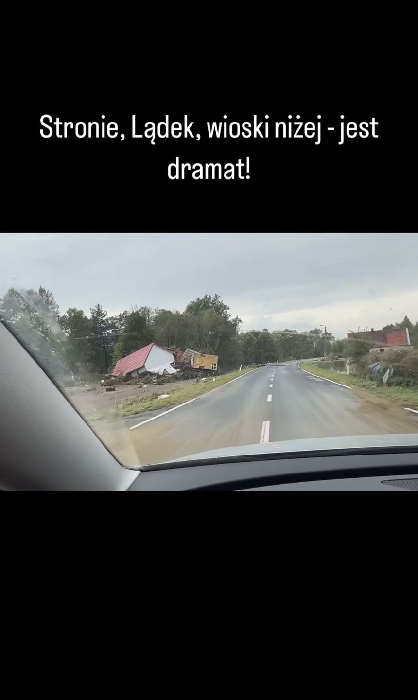 Bardowscy pokazali skutki powodzi na południu Polski