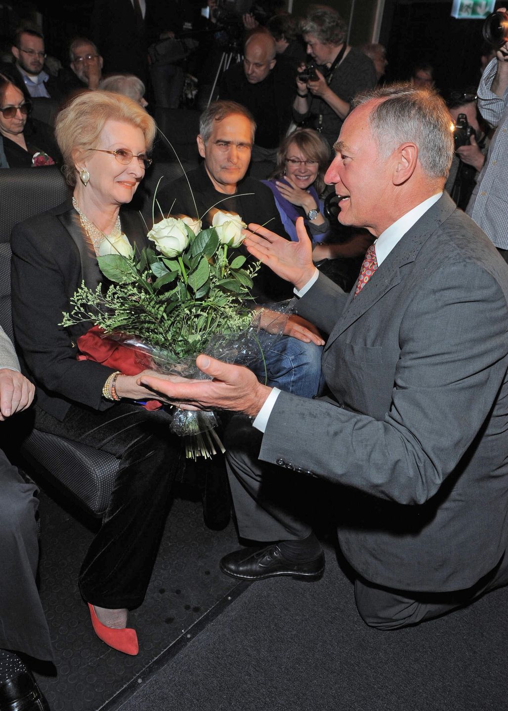 Strasburger i Barańska spotkali się po latach.