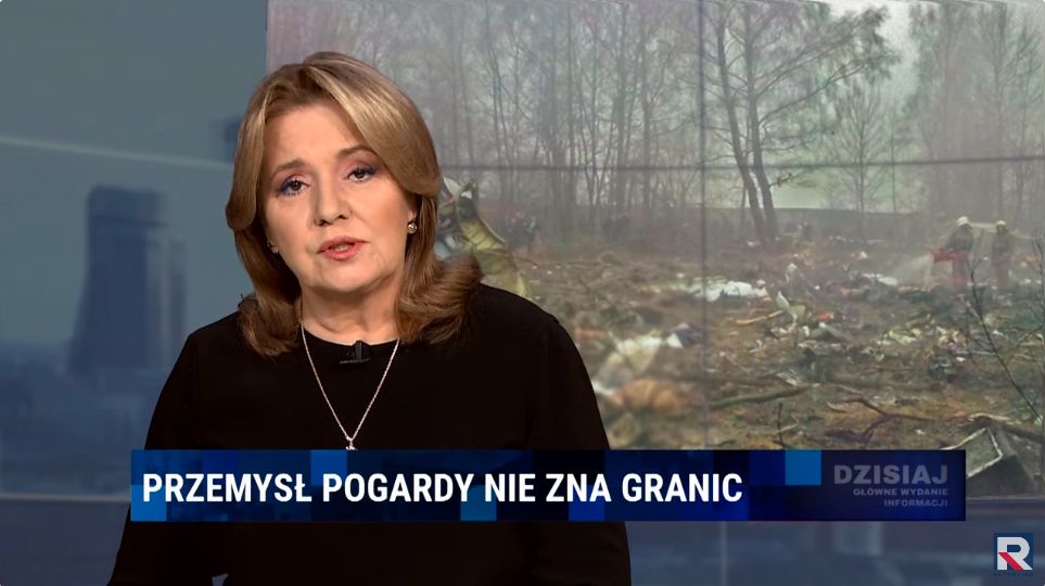 Materiał o raperze na antenie TV Republika
