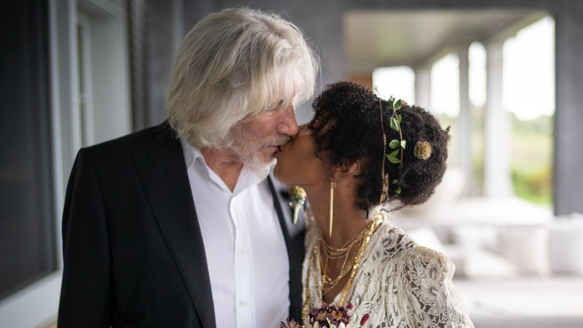 Roger Waters i Kamilah Chavis 