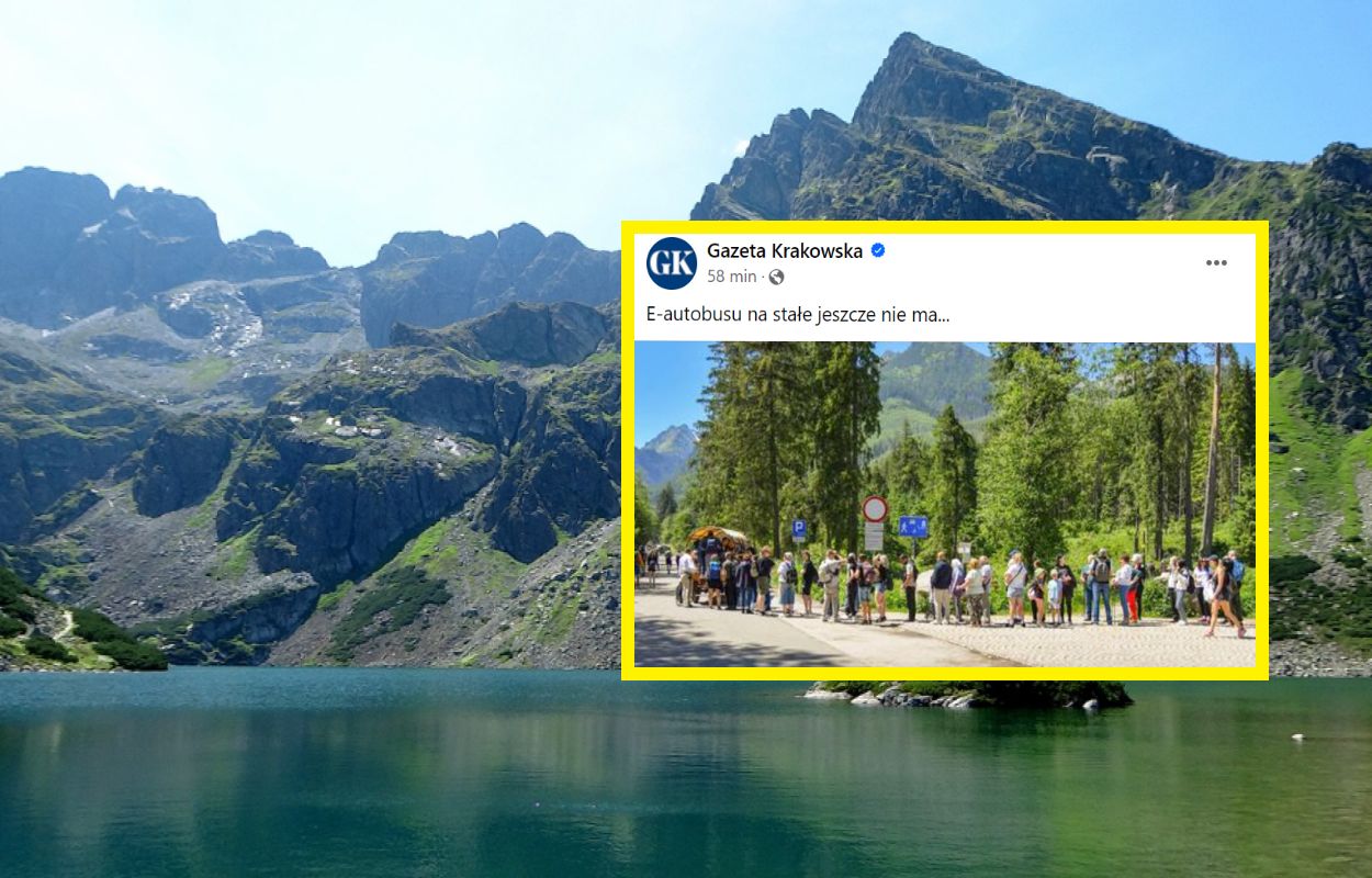 Pogoda w Tatrach dopisała. Oto co działo się na trasie na Morskie Oko