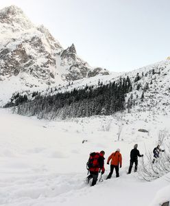 Tatry. Do Morskiego Oka zeszła potężna lawina śnieżna. Mogło dojść do tragedii