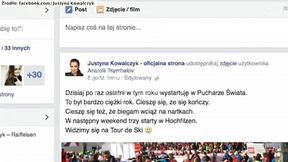 Sprint w Davos ostatnim startem Kowalczyk w 2014 r. "To był ciężki rok. Cieszę się, że się kończy"
