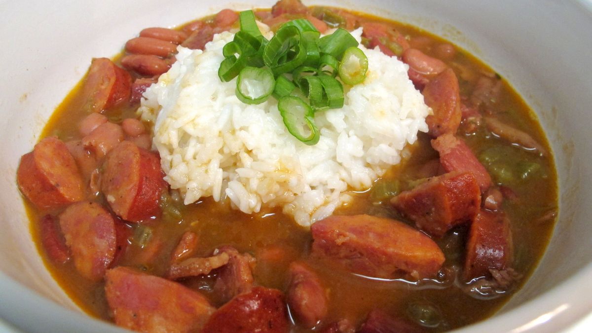 Ryż z czerwoną fasolą