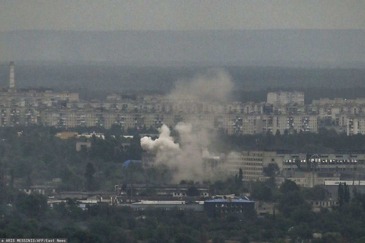 Wojna w Ukrainie. W obwodzie donieckim najbardziej ostrzeliwanym miastem przez Rosjan jest Siewierodonieck
