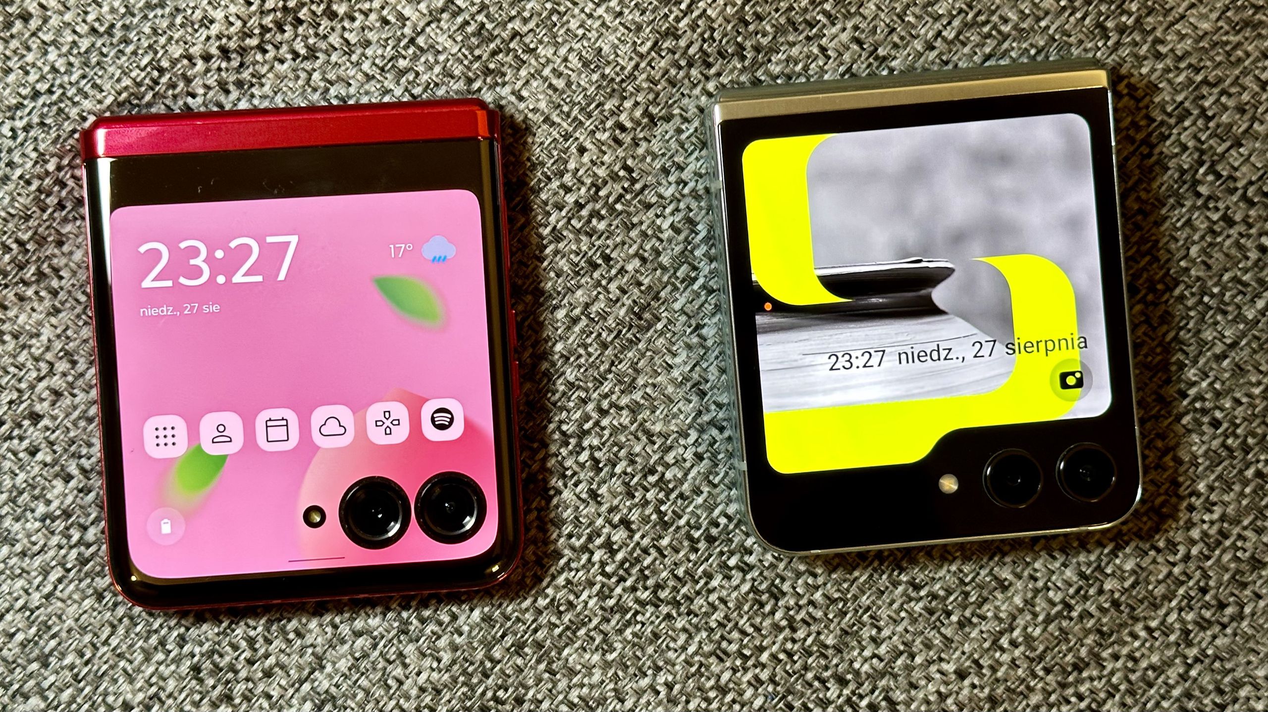 Motorola razr 40 Ultra i Samsung Galaxy Z Flip 5