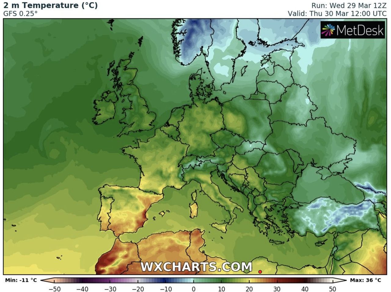 Słupki rtęci poszybują. Temperatura w Polsce zaskoczy