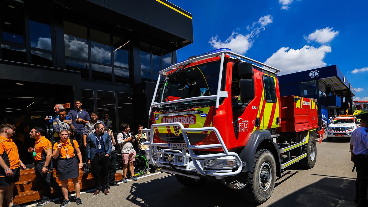 Getty Images / Kym Illman / Na zdjęciu: pożar domu gościnnego McLarena