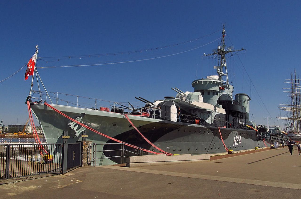 Okręt ORP Błyskawica zostanie wyremontowany. Koszt naprawy wyniesie ponad 7 milionów zł