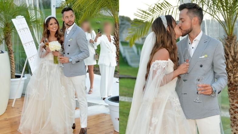 Tak wyglądał ślub Agnieszki Mrozińskiej