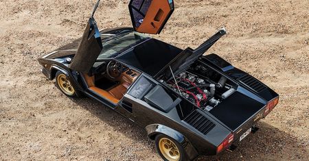 Lamborghini Countach zachwyca, mimo upływu prawie czterech dekad