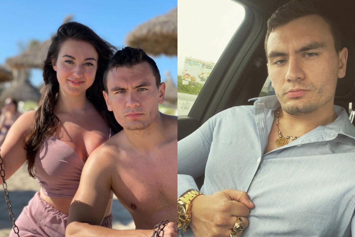 Conan Kaźmierski z dziewczyną Ewą