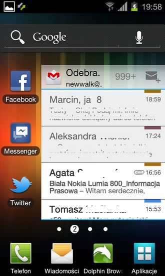 Jaki jest Ice Cream Sandwich dla Samsunga Galaxy S II? [galeria i wideo] 15