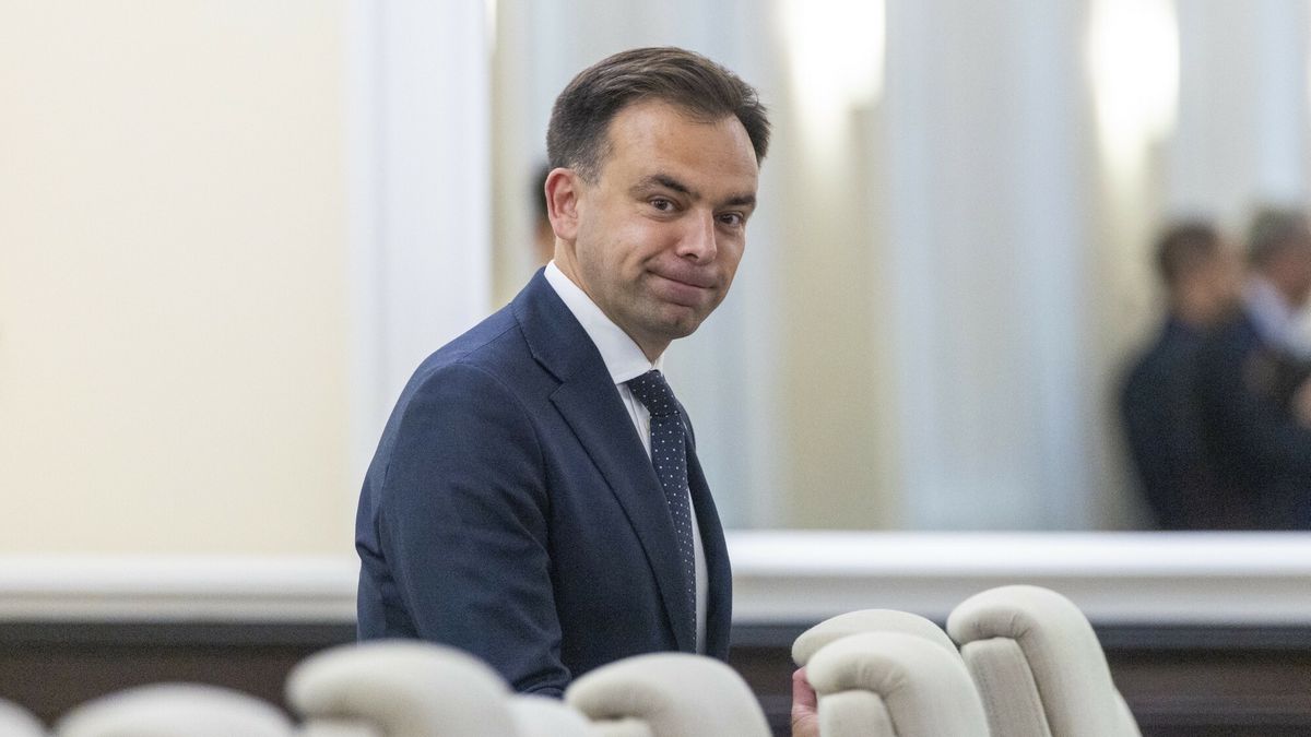 Minister finansów Andrzej Domański