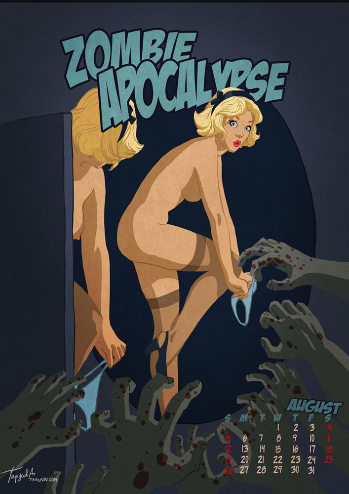 Apokaliptyczny kalendarz w stylu pin-up [+18] 9