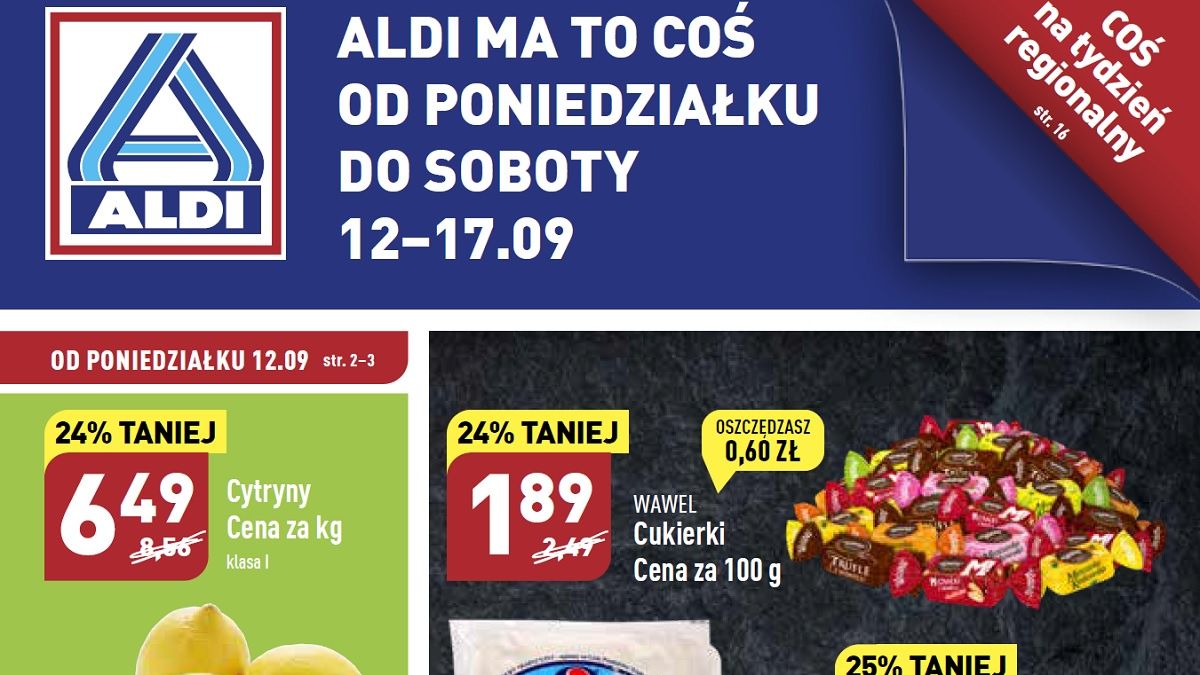 Aldi gazetka od 12.09 22 - poniedziałku 12 września