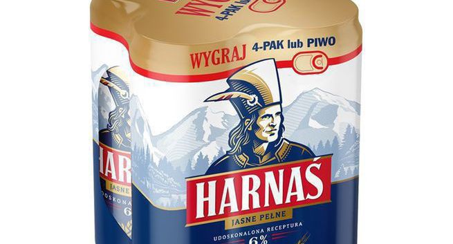 Nowy smak i szata graficzna piwa Harnaś