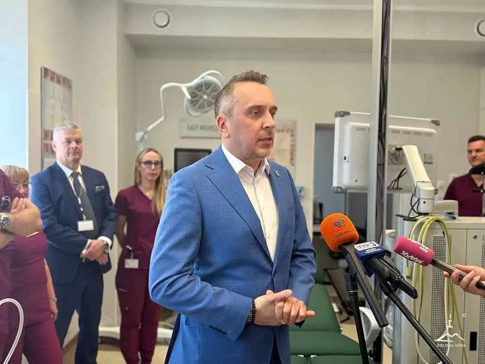 Zielona Góra. Nowa pracownia bronchoskopii w szpitalu uruchomiona z finansowym wsparciem magistratu