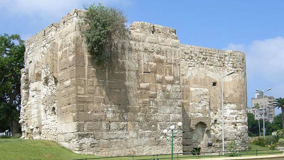 Pozostałości fortyfikacji w Aleksandrii