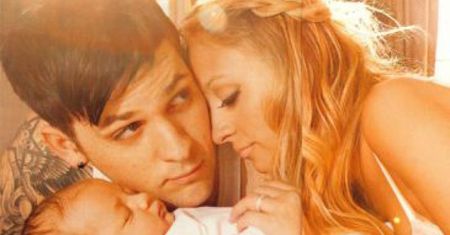 Nicole Richie z córką i narzeczonym