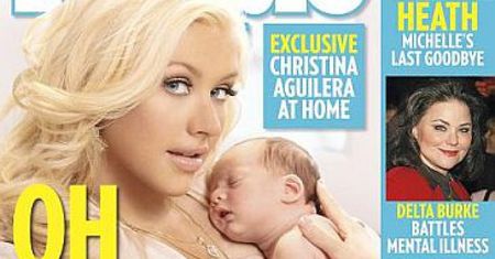 Christina Aguilera z synkiem