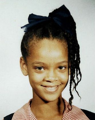 8-letnia Rihanna