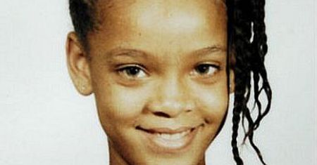 8-letnia Rihanna