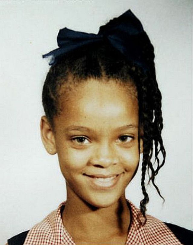 8-letnia Rihanna