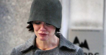 Smutna Katie Holmes...