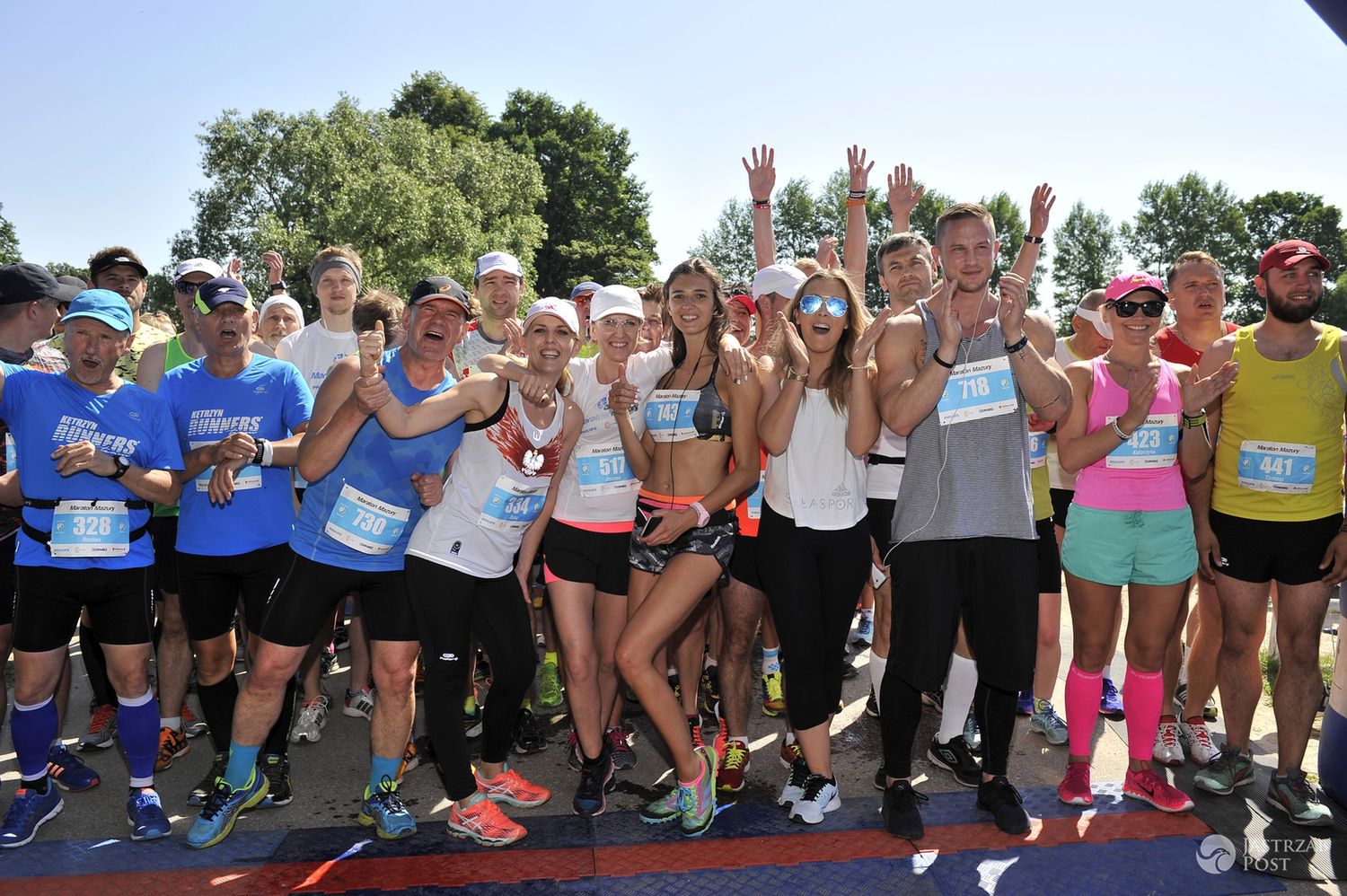 Gwiazdy na V Maratonie Mazury