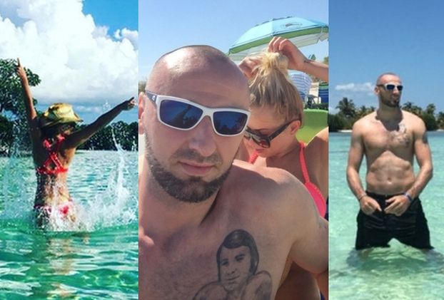 Marcin Gortat na luksusowych wakacjach ze "Słowianką Donatana" (FOTO)