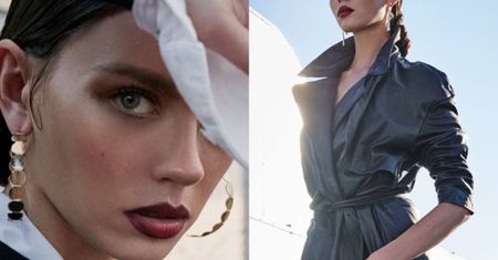 Edyta Zając reklamuje ubrania Kupisza