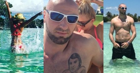 Marcin Gortat na luksusowych wakacjach ze "Słowianką Donatana" (FOTO)