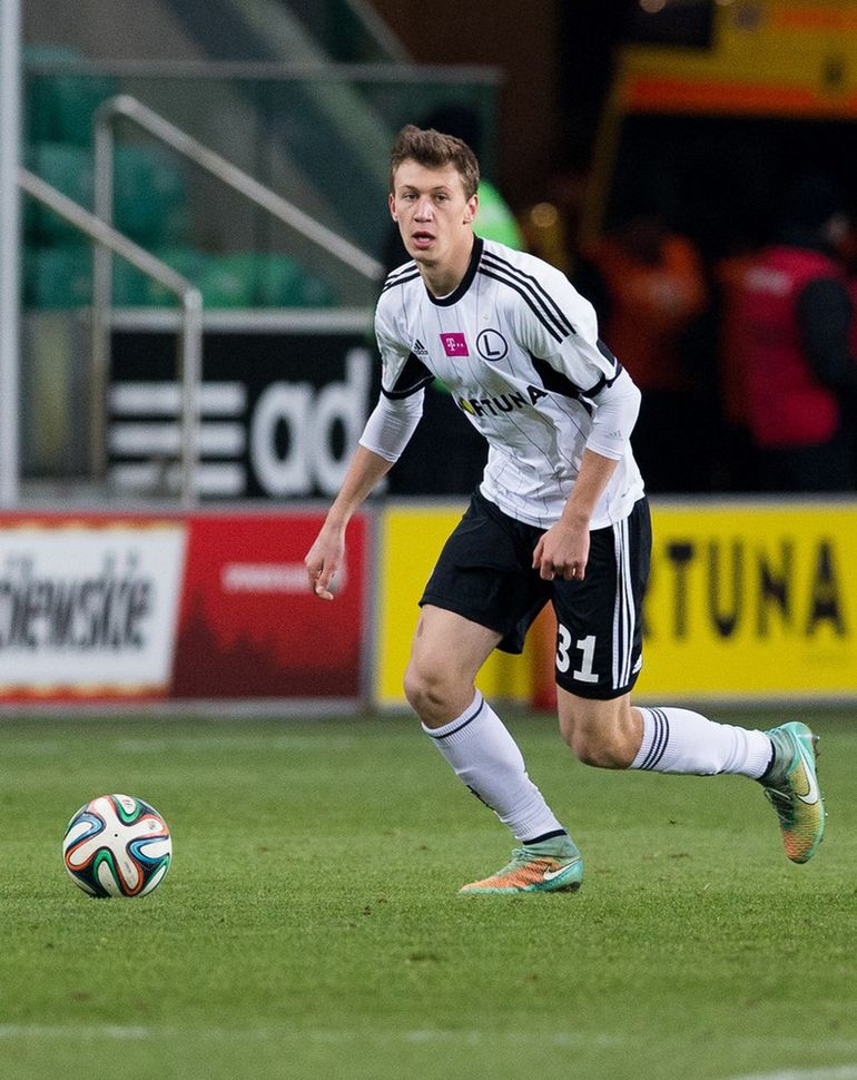 Krystian Bielik jeszcze w barwach Legii Warszawa
