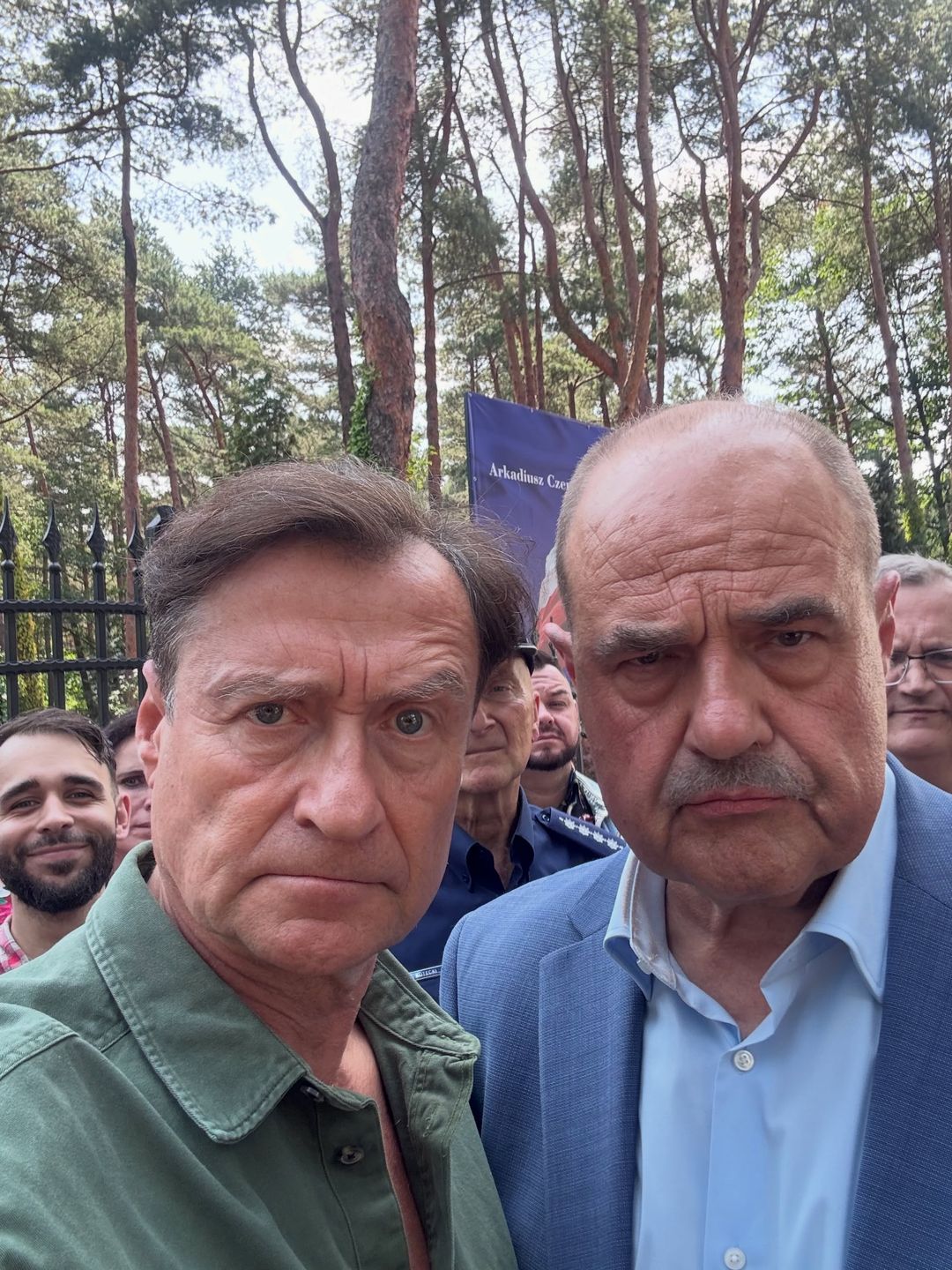 Jacek Kawalec i Cezary Żak