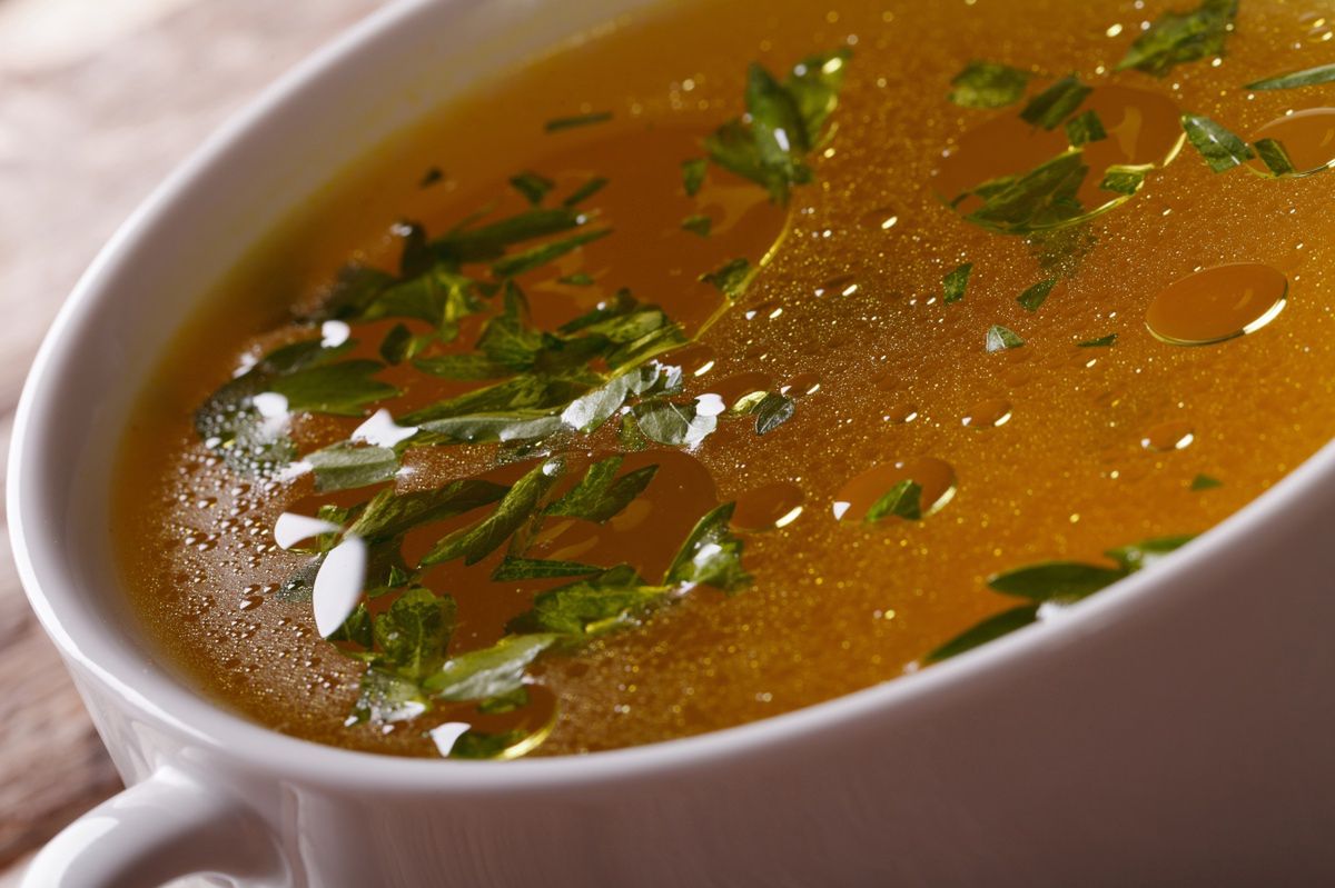 Traditional tricks to perfect clear chicken soup