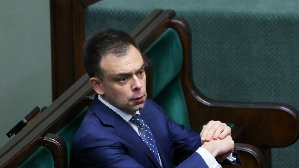 Minister finansów Andrzej Domański