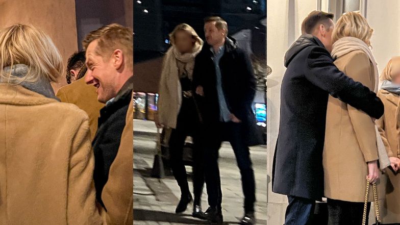 Rafał Mroczek na randce z tajemniczą blondynką 