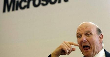 Ballmer dostał po premii za słabe wyniki