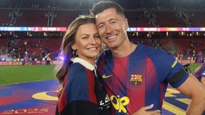 "Kochanie". Lewandowska zwróciła się do męża