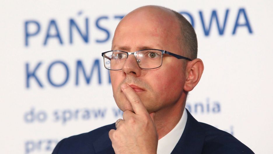 Raport Pa?stwowej Komisji ds. Pedofilii27.07.2021 Warszawa, Konferencja prasowa Panstwowej Komisji ds pedofilii,   Fot Tomasz Jastrzebowski/REPORTER
n/z: Blazej KmieciakTomasz Jastrzebowski/REPORTER